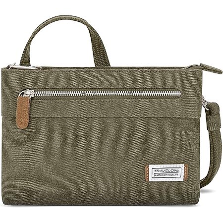 Travelon Anti-Theft Heritage Small Crossbody Bag (Sage) $25.55 + Free Shipping w/ Prime or on $35+