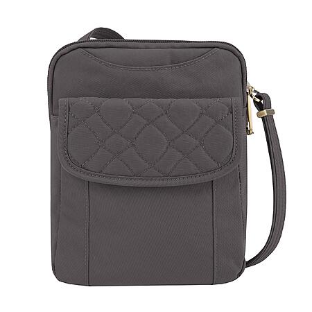 Travelon Anti-Theft Signature Quilted Slim Pouch (Smoke) $18.29 + Free Shipping w/ Prime or $35+