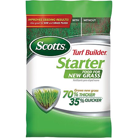 15-lb Scotts Turf Builder Starter Fertilizer for New Grass $19.85 w/ S&S + Free Shipping w/ Prime or on $35+