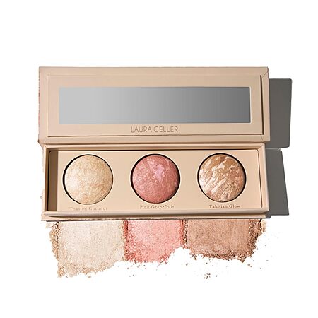 Laura Geller New York Geller's Greatest Lift-n-Glow Baked Trio Palette $14.40 w/ S&S + Free Shipping w/ Prime or on $35+
