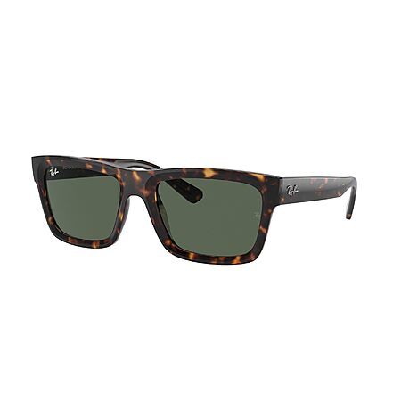Ray-Ban RB4395F Kiliane Low Bridge Fit Rectangular Sunglasses 57mm (Havana/Dark Green) $89 & More + Free Shipping