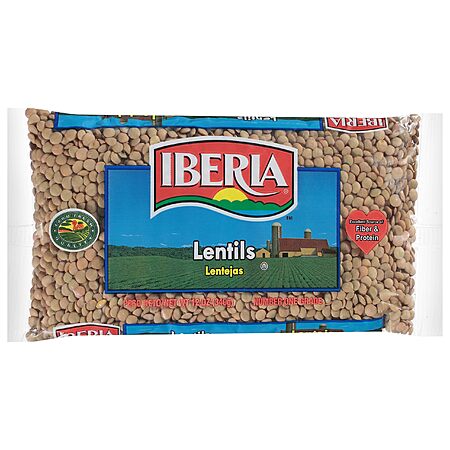 12-Ounce Iberia Dry Lentils $1.27 w/ S&S + Free Shipping w/ Prime or on $35+