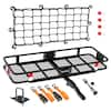 Mockins Hitch Mount Cargo Carrier Set w/ Net, Basket, Straps, Foldable Shank & 2" Raise (500-lb Capacity) $100 + Free Shipping