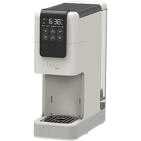 bella PRO Single-Serve Coffee Maker w/ Integrated Burr Grinder (Oatmilk) $45 + Free Shipping