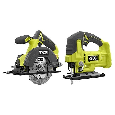 Ryobi One+ 18V 5-1/2" Circular Saw & Jig Saw Tool Combo Kit (Tools Only) $58.11 + Free Shipping