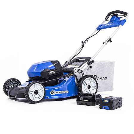 Kobalt 80V 21" Self-Propelled Battery Walk Mower w/ 5Ah Battery & Charger $379 at Lowe's w/ Free Store Pickup