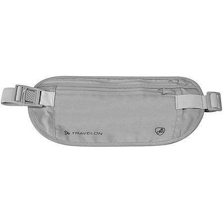 Travelon RFID Blocking Waist Pouch (Gray) $12 + Free Shipping w/ Prime or on $35+