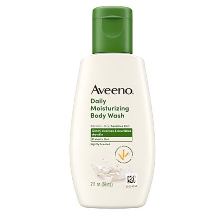 2-Ounce Aveeno Daily Moisturizing Body Wash for Dry & Sensitive Skin $0.89 w/ S&S + Free Shipping w/ Prime or on $35+