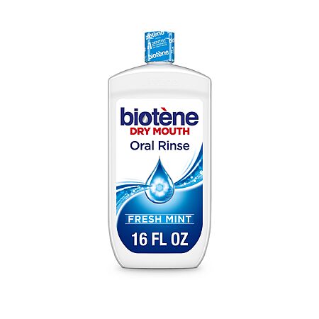 16-Ounce Biotene Dry Mouth Oral Rinse Mouthwash (Fresh Mint) $3.83 w/ S&S + Free Shipping w/ Prime or on $35+