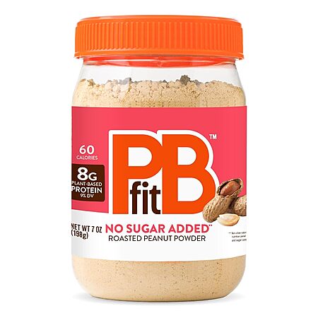 7-Ounce PBfit No Sugar Added Peanut Butter Powder $3.82 w/ S&S & More + Free Shipping w/ Prime or on $35+