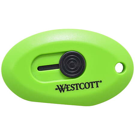 Westcott Compact Magnetic Retractable Ceramic Blade Box Cutter (Green) $0.97 + Free Shipping w/ Walmart+ or on $35+