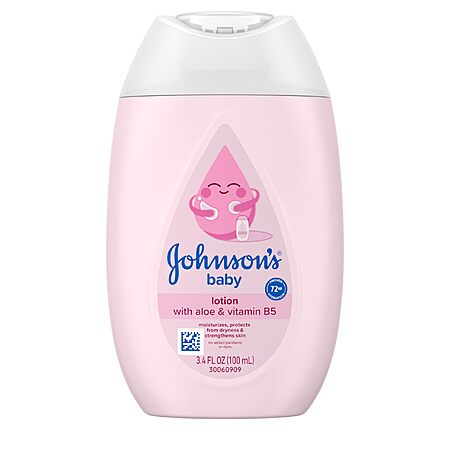 3.4-Ounce Johnson's Baby Lotion w/ Coconut Oil, Aloe Vera & Vitamin B5 $1.39 w/ S&S + Free Shipping w/ Prime or on $35+