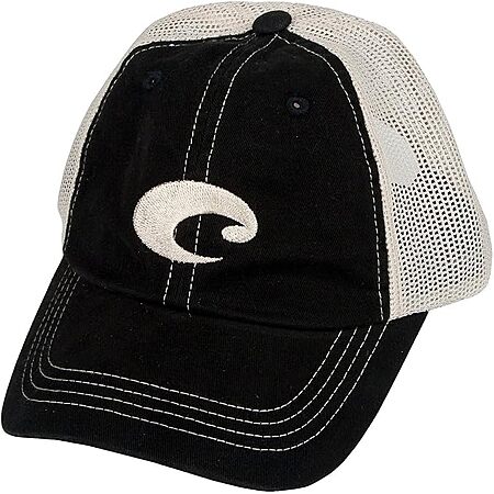 Costa Del Mar Mesh Trucker Hat (Blackout or Deck Gray Heather)