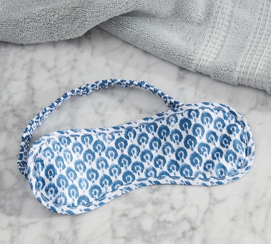 Pottery Barn Jerrie Print Travel Eye Mask 5 59 Free Shipping