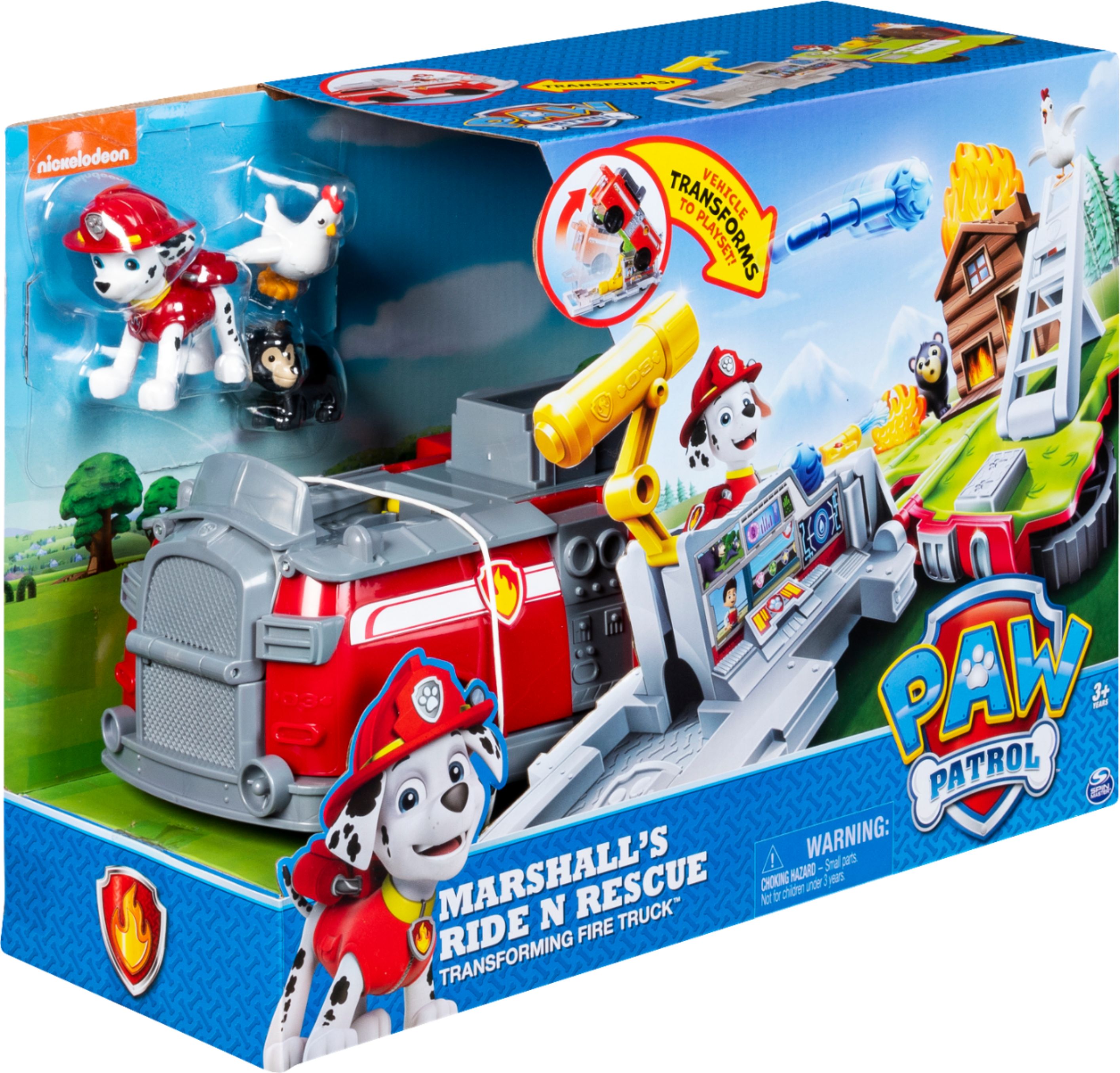 paw patrol riding truck