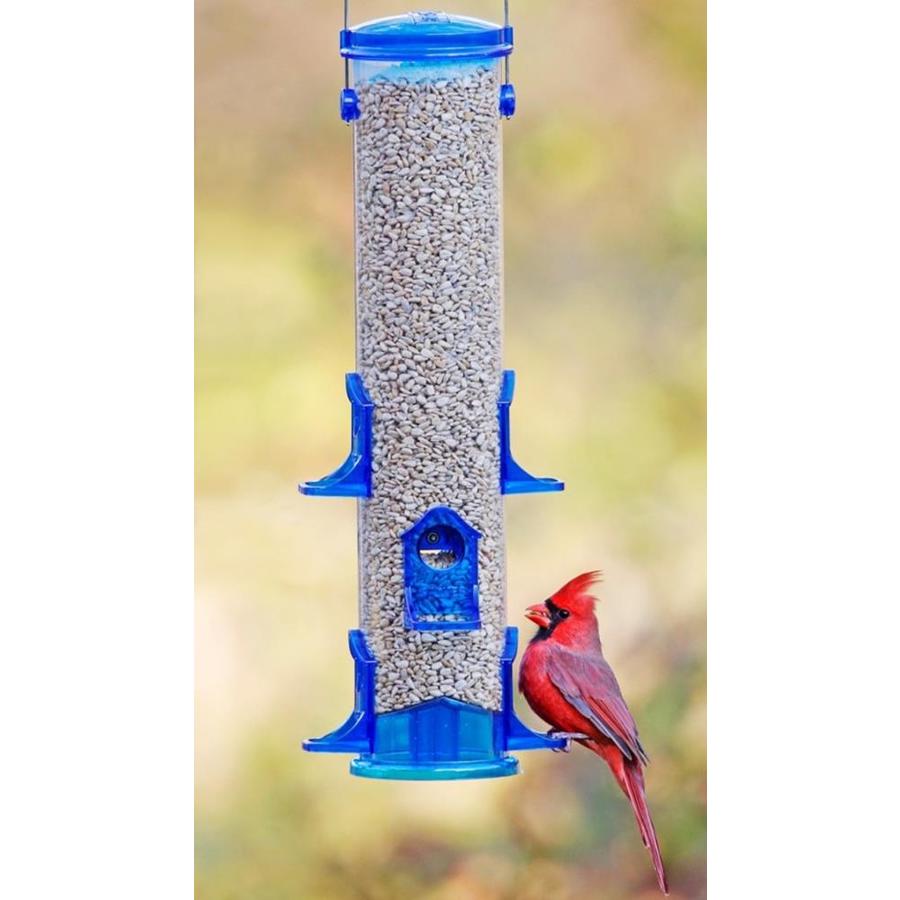 Stokes Select Blue And Clear Tube Bird Feeder 3 25 Free Store