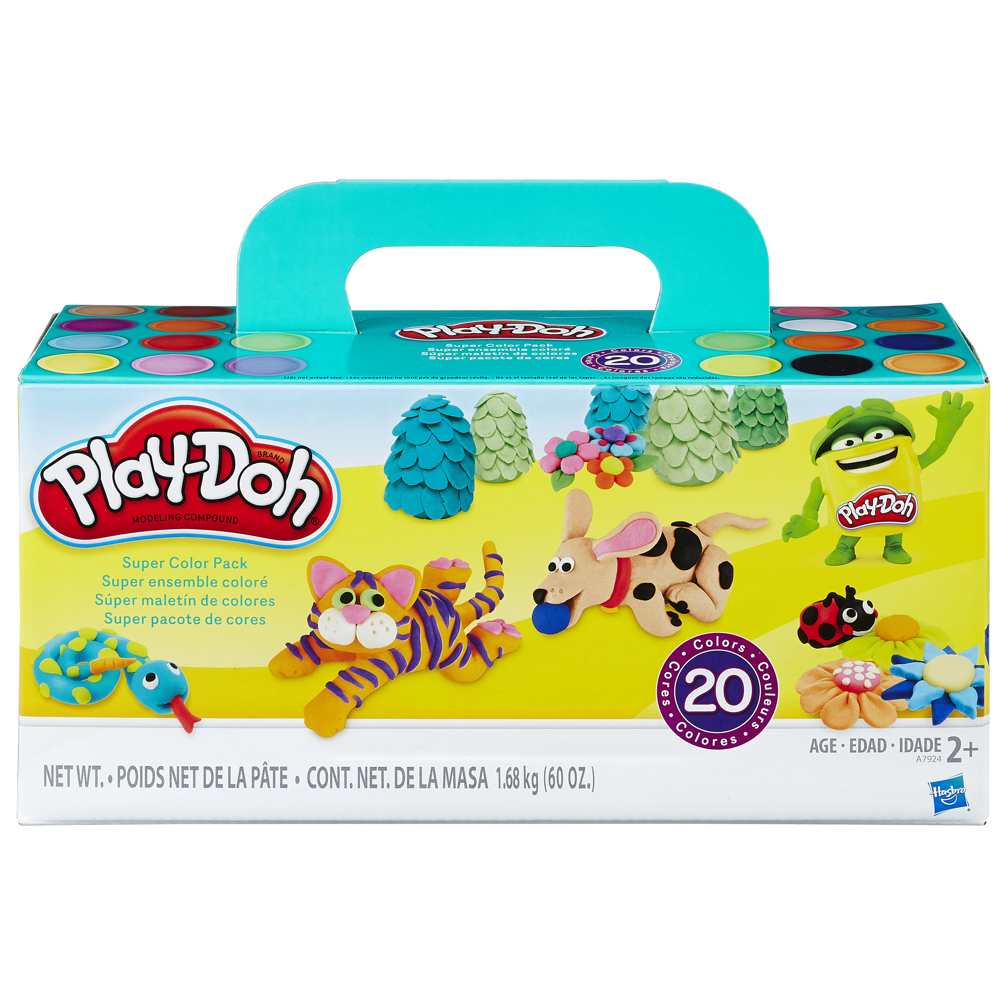 Play-Doh Super Color Pack (20 Cans) $12 + Free Shipping