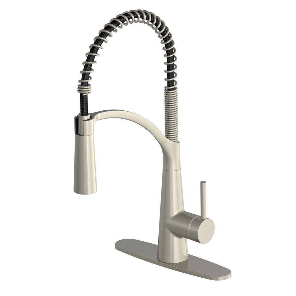Glacier Bay Brenner Commercial Style Single Handle Pull Down
