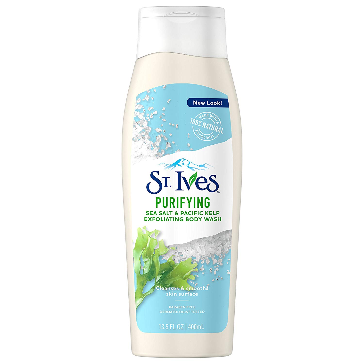 13.5-Oz St. Ives Purifying Exfoliating Body Wash (Sea Salt and Kelp) $2.16 w/ S&S + Free S&H