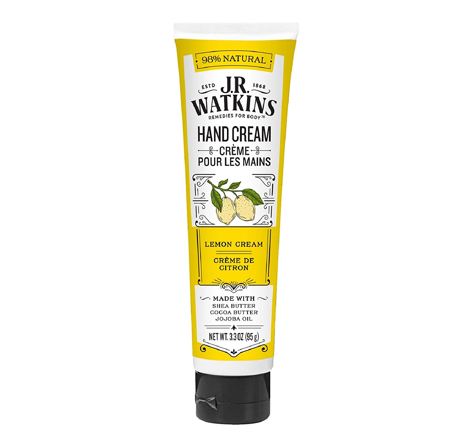 3.3-Oz J.R. Watkins Hand Cream (Lemon Cream) $4 + Free Shipping w/ Prime