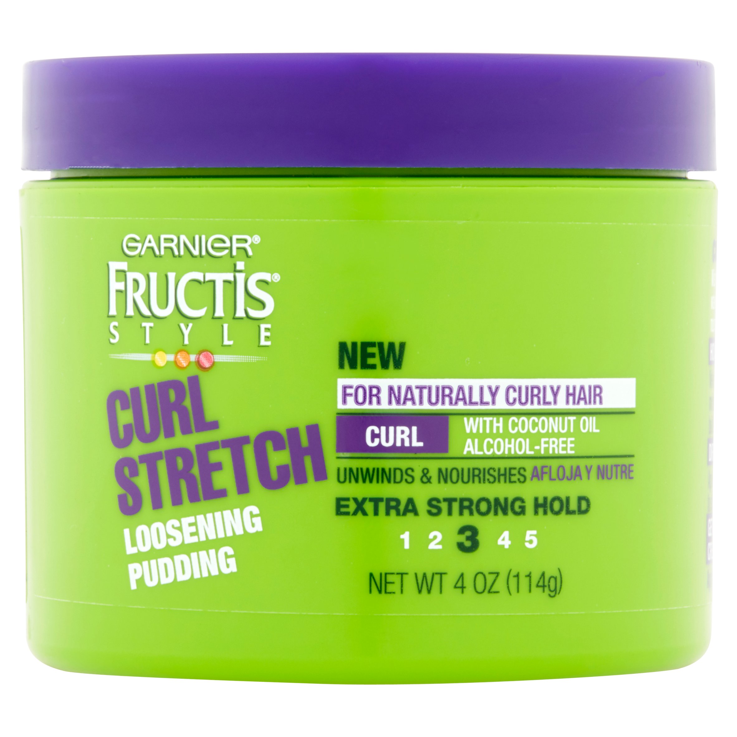 4oz Garnier Fructis Style Curl Stretch Loosening Pudding Curly