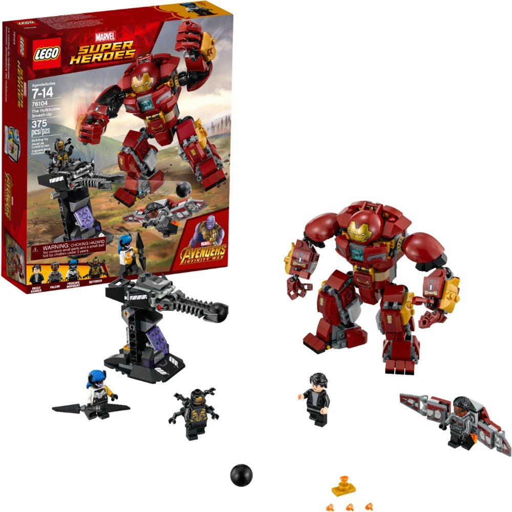 LEGO Marvel Super Heroes The Hulkbuster Smash-Up (76104) $24 at Best Buy w/ Free Store Pickup