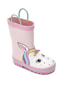 Crown Ivy Toddler Girl Unicorn Rain Boots Pink 9 More At Belk W Free Ship On 25 Slickdeals Net