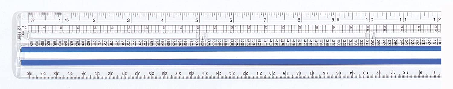 12" Westcott Data Processing Magnifying Ruler $2 + Free Shipping w/ Prime or $25+