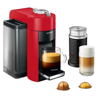 Nespresso Vertuo Coffee & Espresso Maker by De'Longhi with Aeroccino (Red) $124.50 + Free Shipping