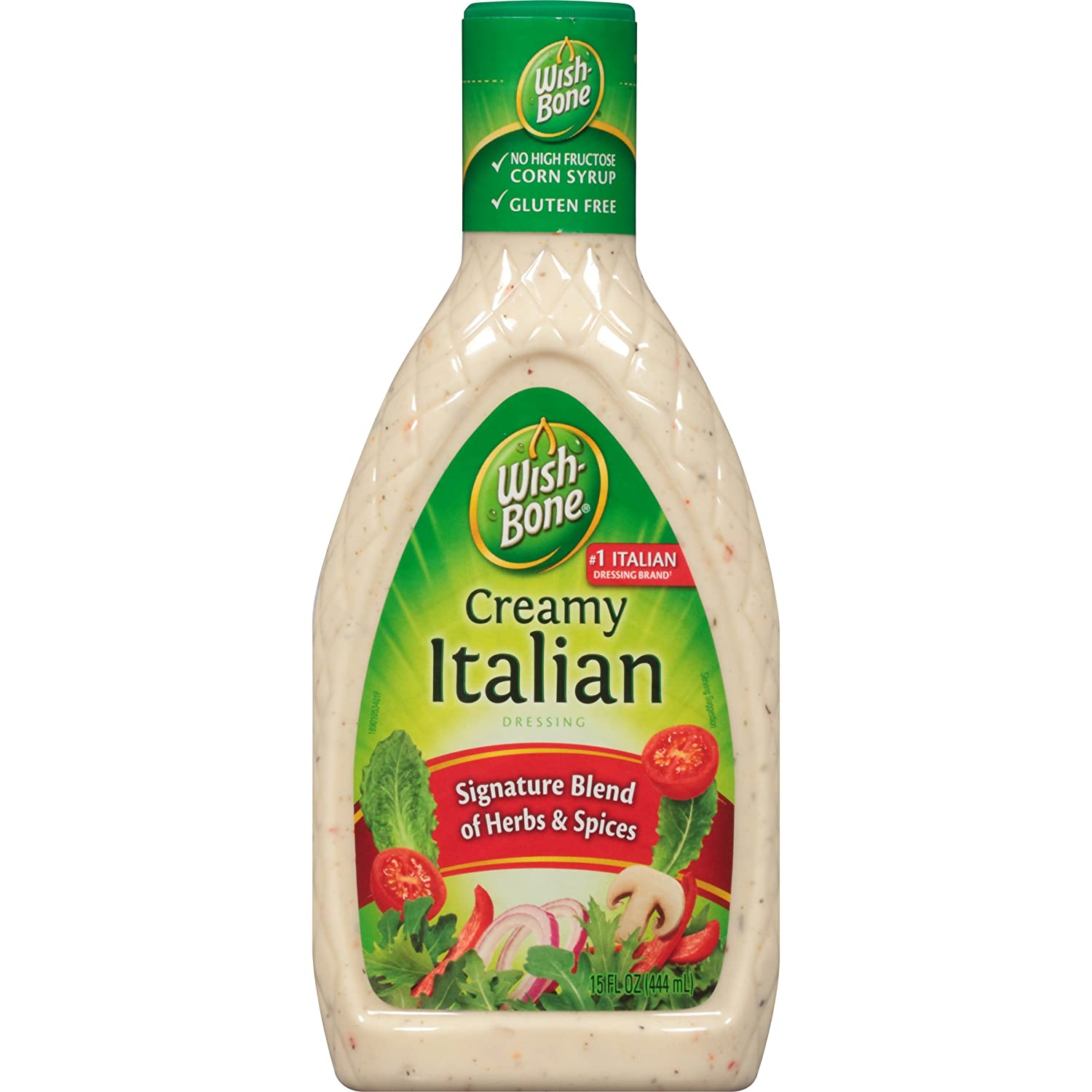 15 Oz Wish Bone Italian Salad Dressing Creamy 1 70 Light 1 85