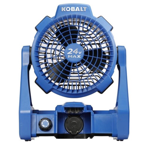 Kobalt Hybrid 24-Volt Max Jobsite Fan (Battery Not Included) $49 at Lowe's w/ Free Store Pickup - Now w/ Battery