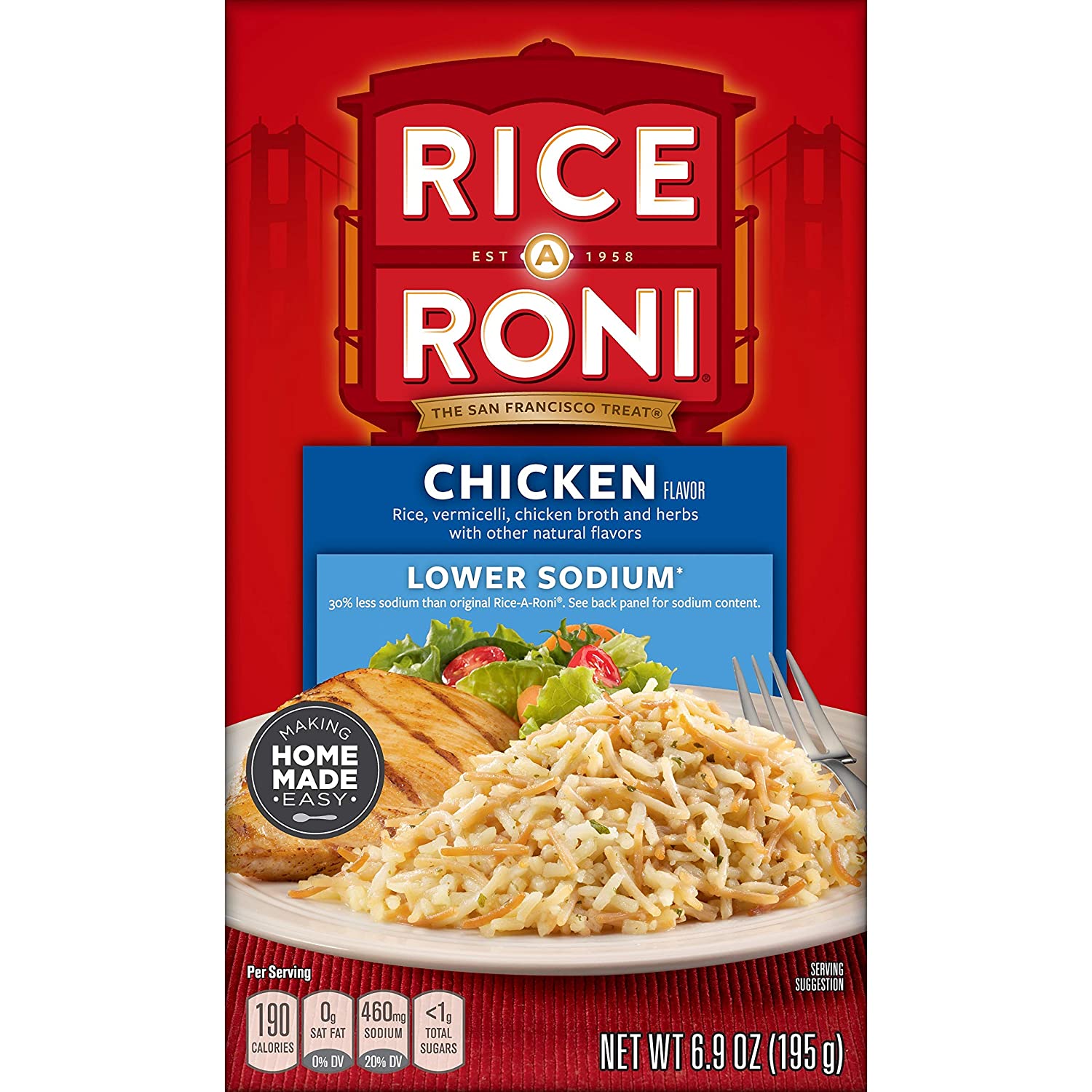 12-Pack 6.9-Oz Quaker Rice-A-Roni (Chicken) $9.60 w/ S&S + Free S&H
