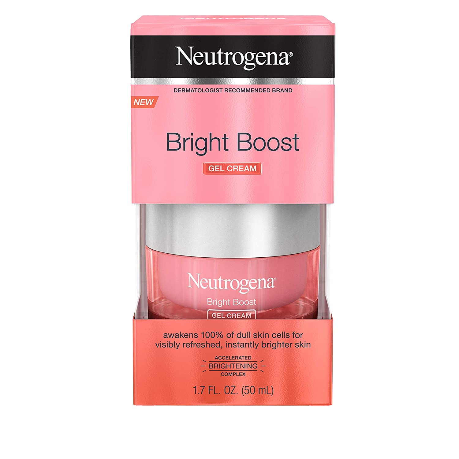 1.7-Oz Neutrogena Bright Boost Gel Cream Brightening Moisturizer $11.30 w/ S&S + Free S&H w/ Prime or $25+