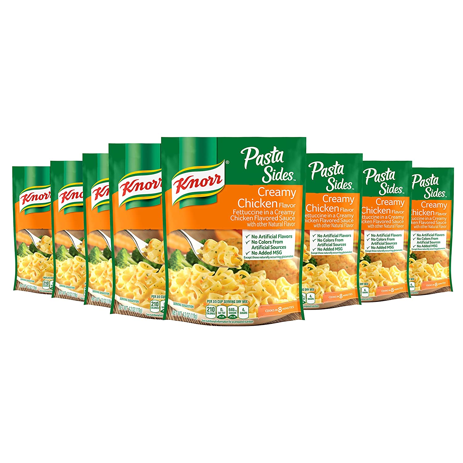 8-Pack Knorr Pasta Sides (Creamy Chicken) $6 w/ S&S + Free S&H w/ Prime or $25+