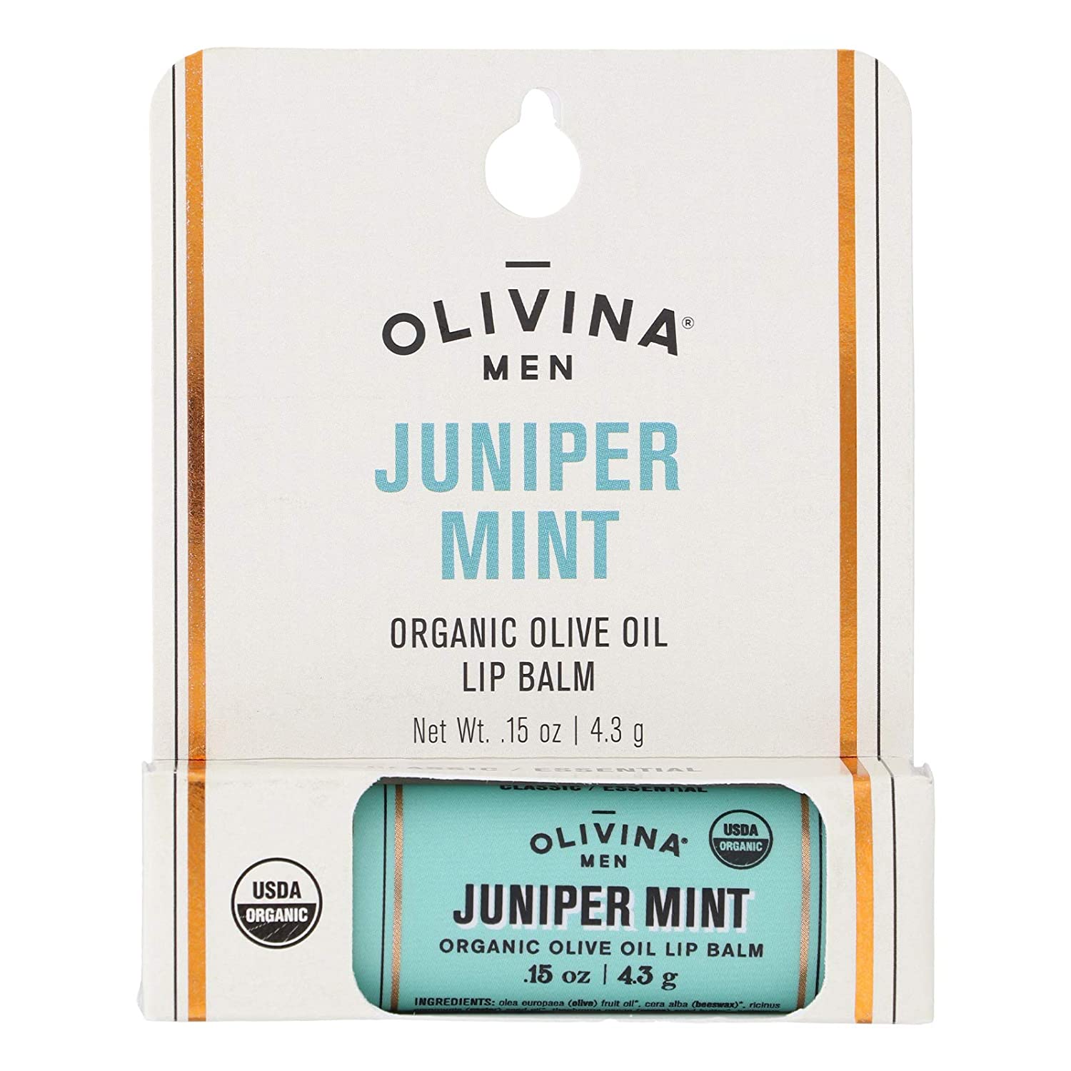0.15-Oz Olivina Men Lip Balm (Juniper Mint) $2.50 w/ S&S + Free S/H