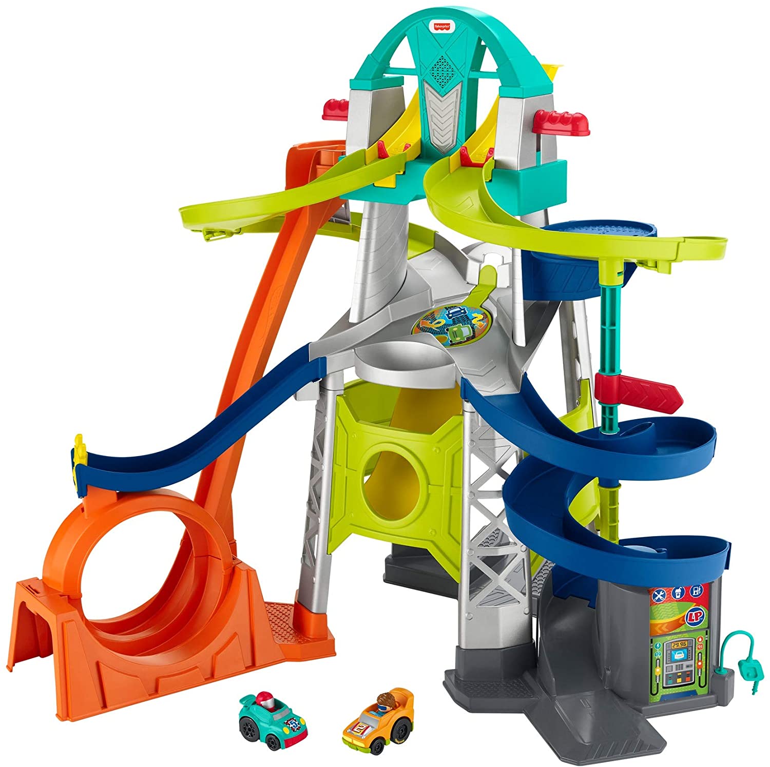 Fisher-Price Little People Launch and Loop Raceway Playset $32 + Free Shipping