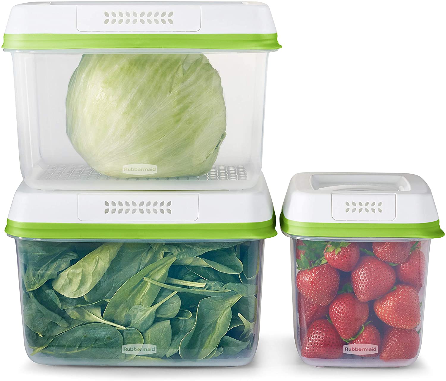 6-Piece Rubbermaid FreshWorks Produce Saver Containers (Medium/Large) $18.40 + Free Shipping w/ Prime or $25+
