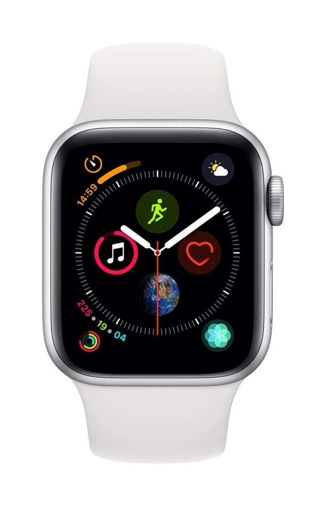 Apple Watch Series 4 (GPS, 40mm) - Silver Aluminium Case ...