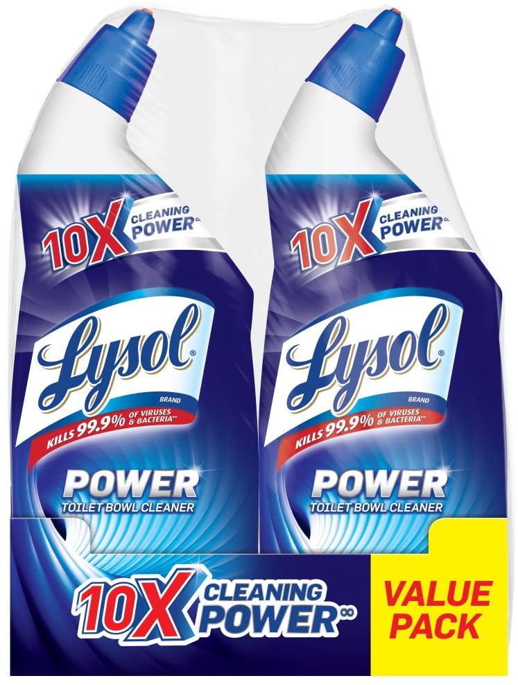 2-Pack 24-Oz Lysol Power Toilet Bowl Cleaner $3.30 w/ Subscribe & Save