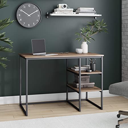 Nathan James Carson Desk with 2 Storage Shelves $69.99 + Free S/H