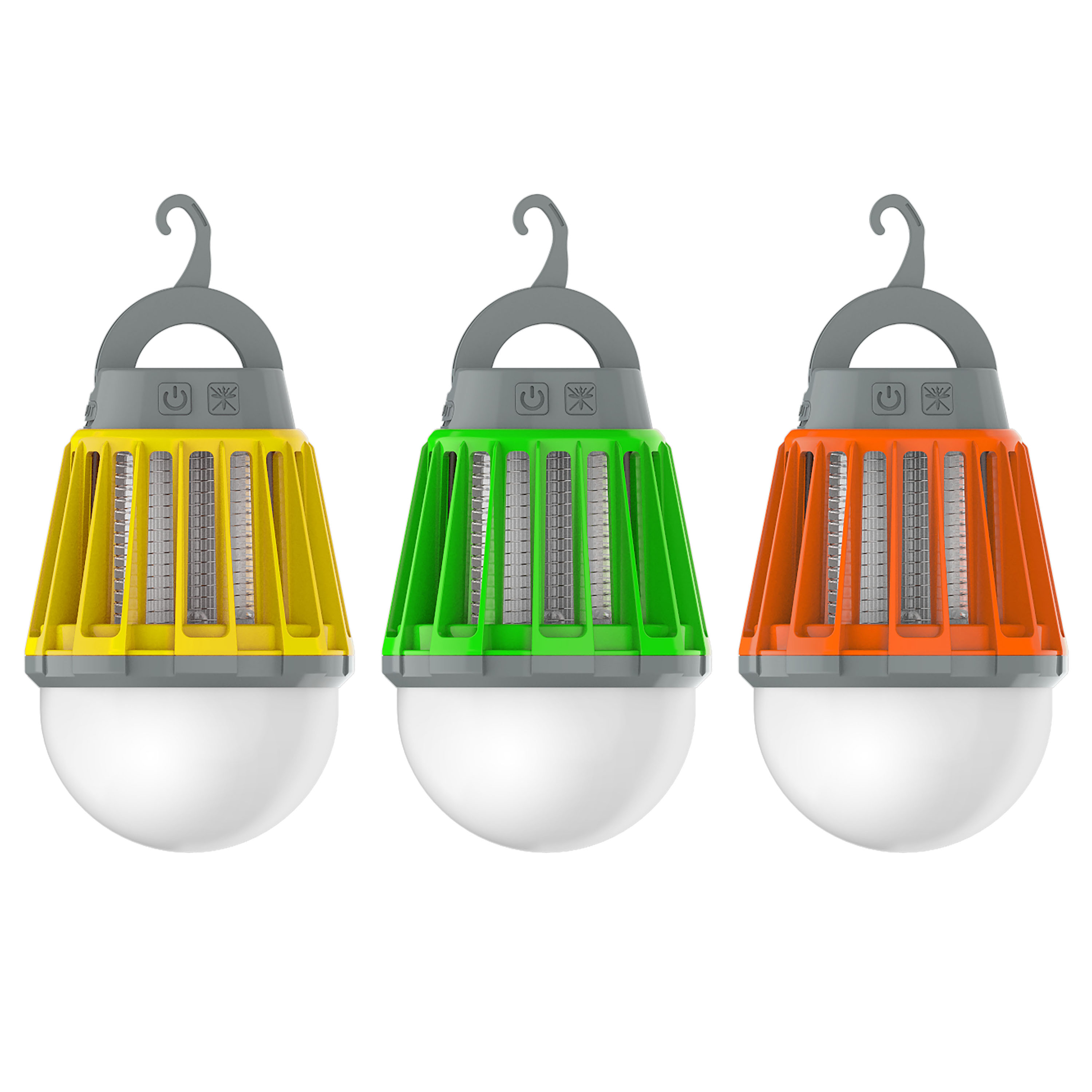 Wisely 3-Pack Rechargeable Bug Zapper Lantern