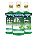 Chloraseptic Sore Throat Spray, Menthol Flavor, 6 Fl Oz (Pack of 3) - $8.95