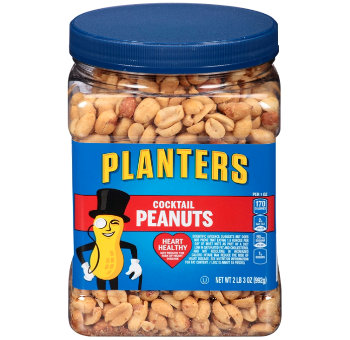 35-Oz Planters Salted Cocktail Peanuts S&S $4.32