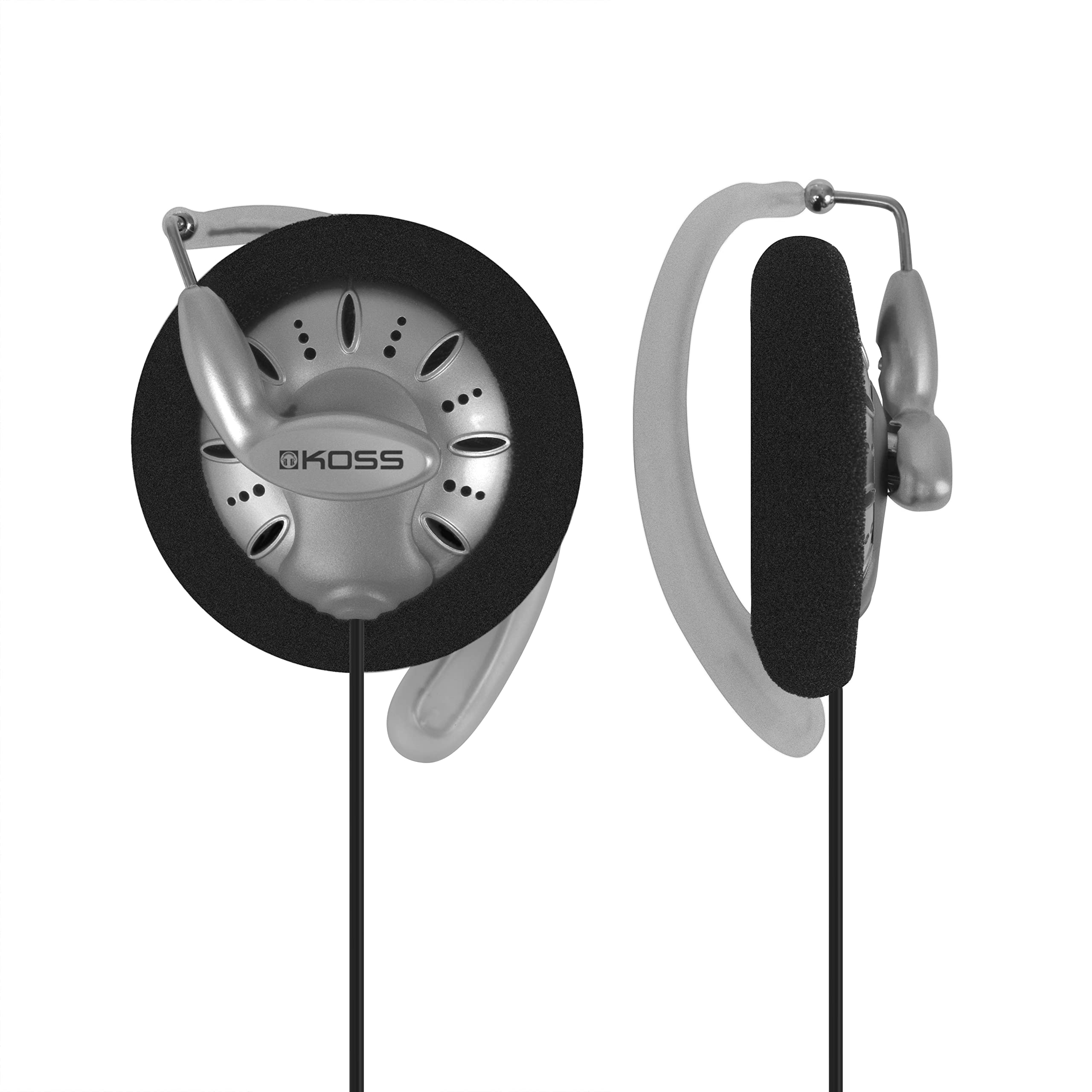 Koss KSC75 Portable On-Ear Clip Headphones $15.99