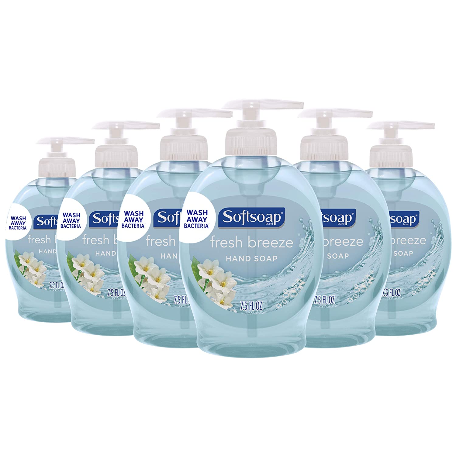 Softsoap Liquid Hand Soap, Fresh Breeze - 7.5 fluid ounce (Pack of 6) $5.88
