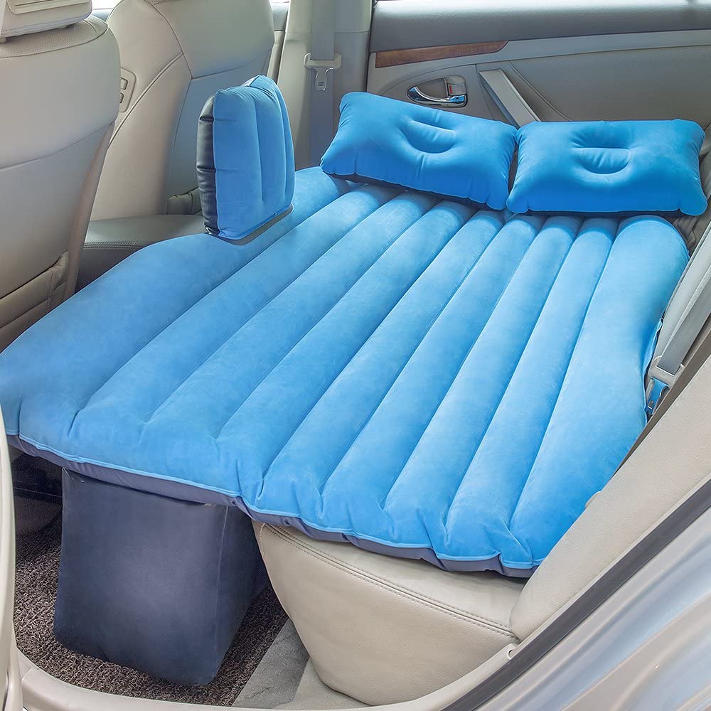 Nex Inflatable Car Mattress W Motor Pump 2x Pillows