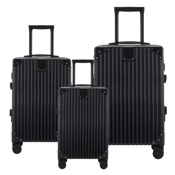 3-Piece Hardside Spinner Luggage Set with Lock (20" 24" 28")​ $66.17