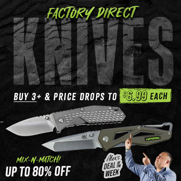 Sanrenmu Factory direct knife deals Opus and others $6.99