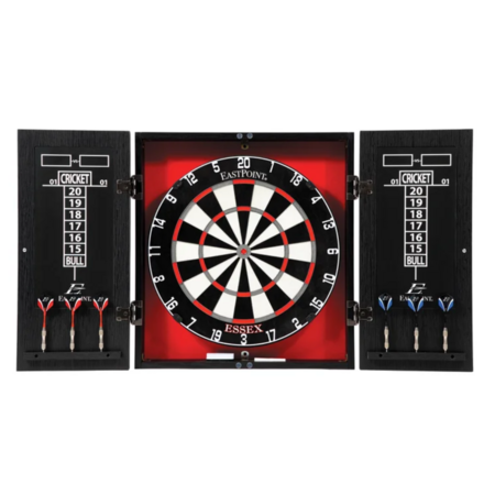 Costco Members: Essex Bristle Dartboard and Cabinet Set $49.99 + F/S