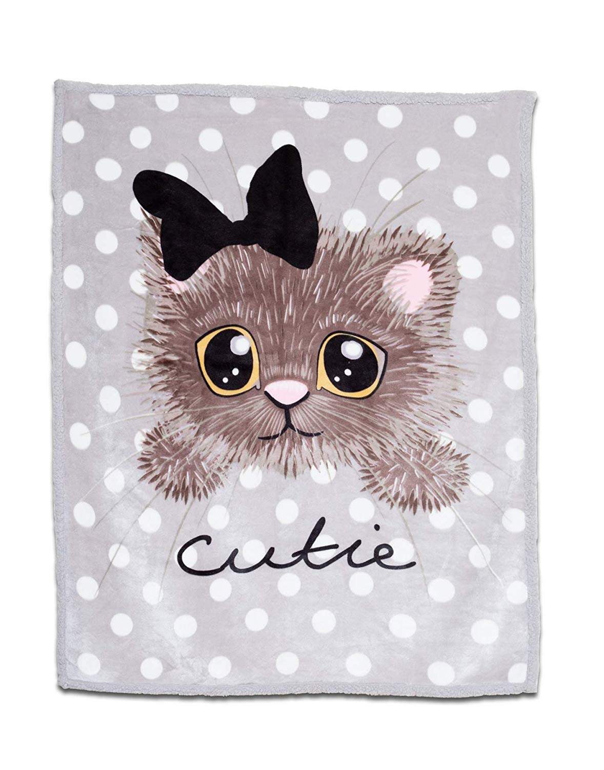 Cloud-Soft Throw Kids Blanket, 40 x 50 inches (Kitty) $14.99